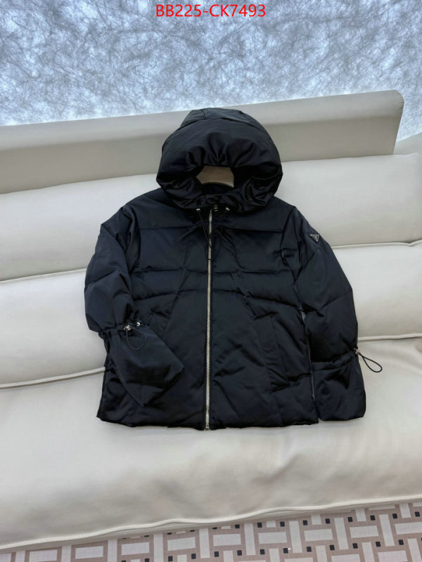 Down jacket Women-Prada find replica ID: CK7493 $: 225USD