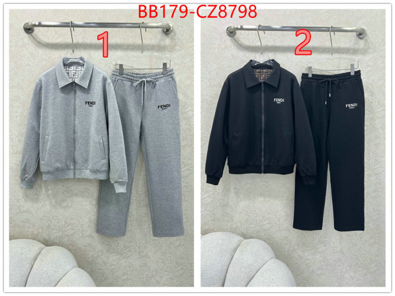 Clothing-Fendi top brands like ID: CZ8798 $: 179USD
