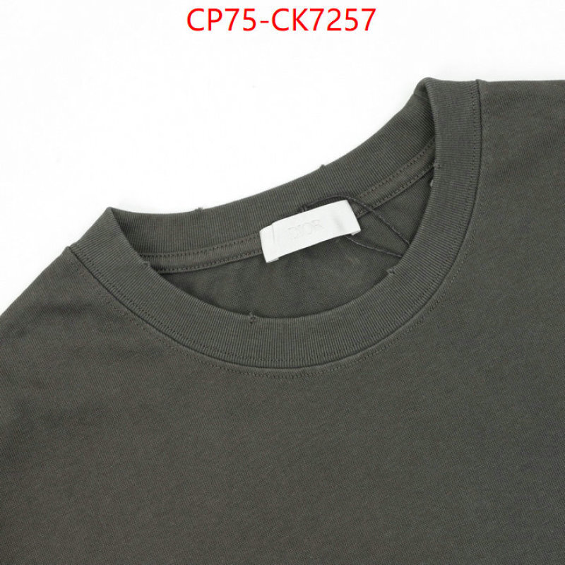 Clothing-Dior replica 1:1 high quality ID: CK7257 $: 75USD