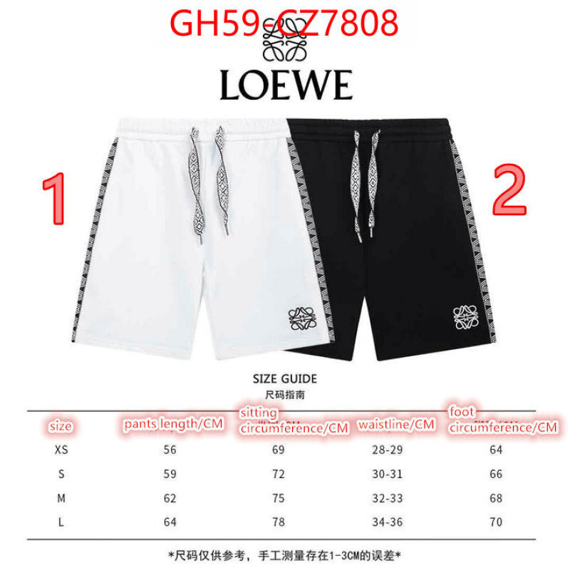 Clothing-Loewe how to find designer replica ID: CZ7808 $: 59USD
