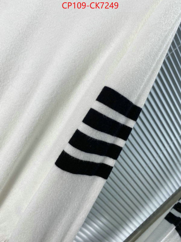 Clothing-Thom Browne buy high-quality fake ID: CK7249 $: 109USD
