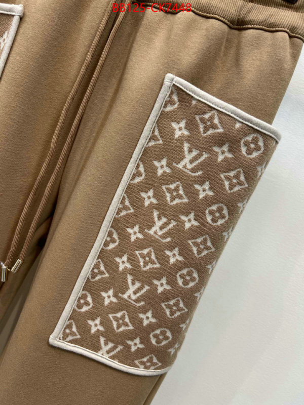 Clothing-LV quality aaaaa replica ID: CK7448 $: 125USD