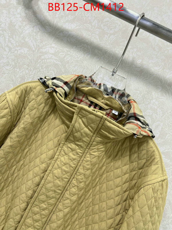 Clothing-Burberry replica wholesale ID: CM1412 $: 125USD
