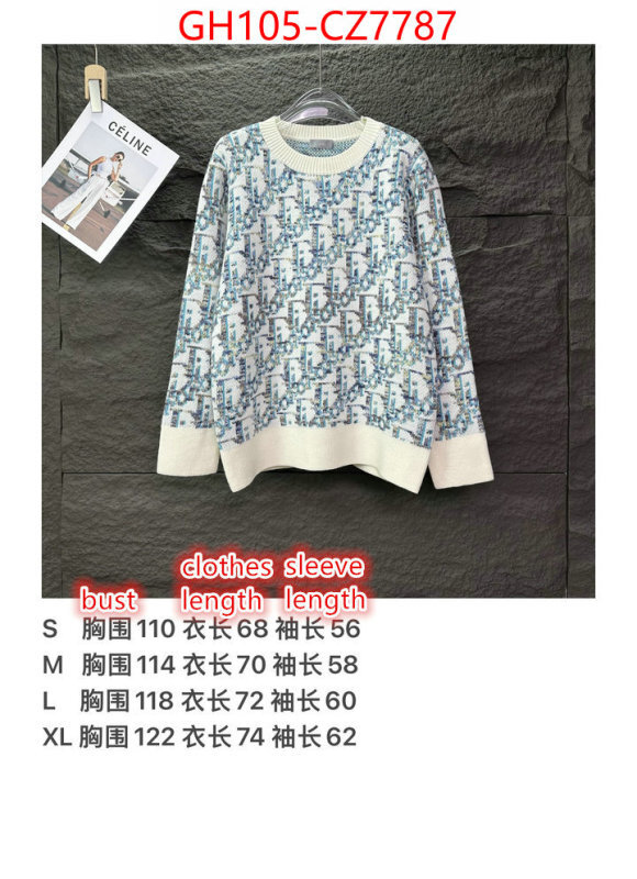 Clothing-Dior new ID: CZ7787 $: 105USD