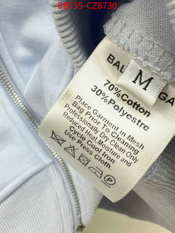 Clothing-Balenciaga good quality replica ID: CZ8730 $: 135USD