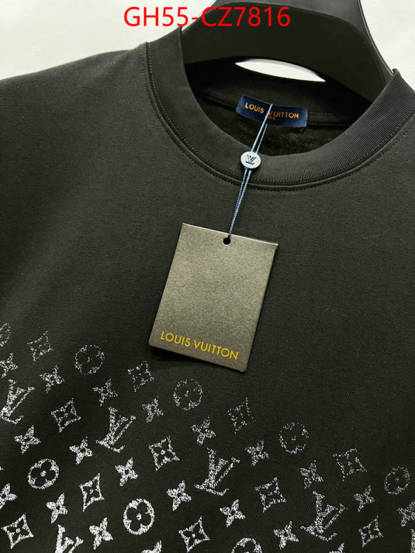Clothing-LV replica 2024 perfect luxury ID: CZ7816 $: 59USD
