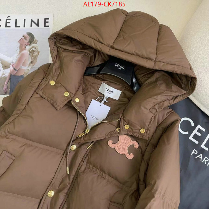Down jacket Women-Celine replica for cheap ID: CK7185 $: 179USD
