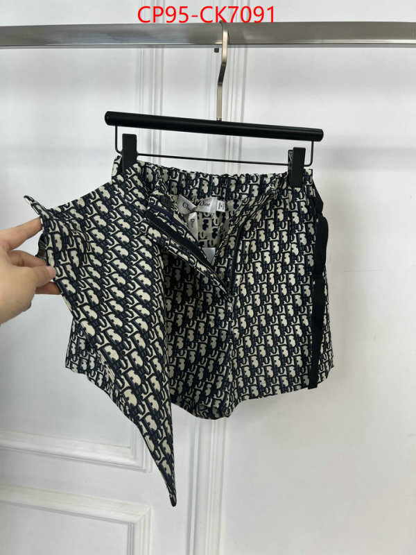 Clothing-Dior what 1:1 replica ID: CK7091 $: 95USD