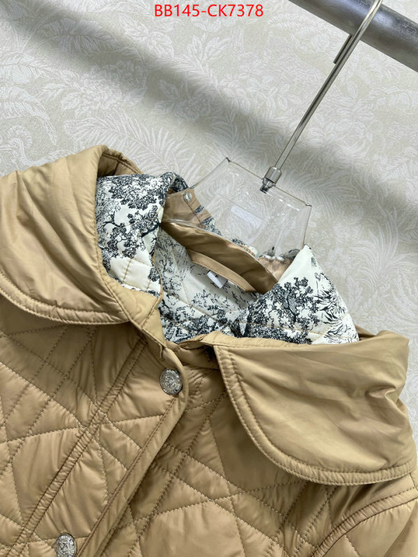 Down jacket Women-Dior 2024 replica wholesale cheap sales online ID: CK7378 $: 145USD
