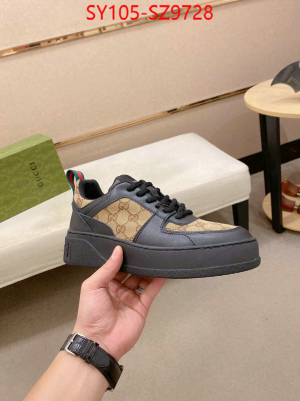 Men Shoes-Gucci 1:1 replica wholesale ID: SZ9728 $: 105USD