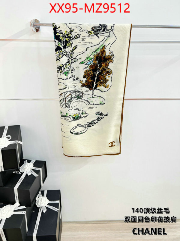 Scarf-Chanel wholesale sale ID: MZ9512 $: 95USD