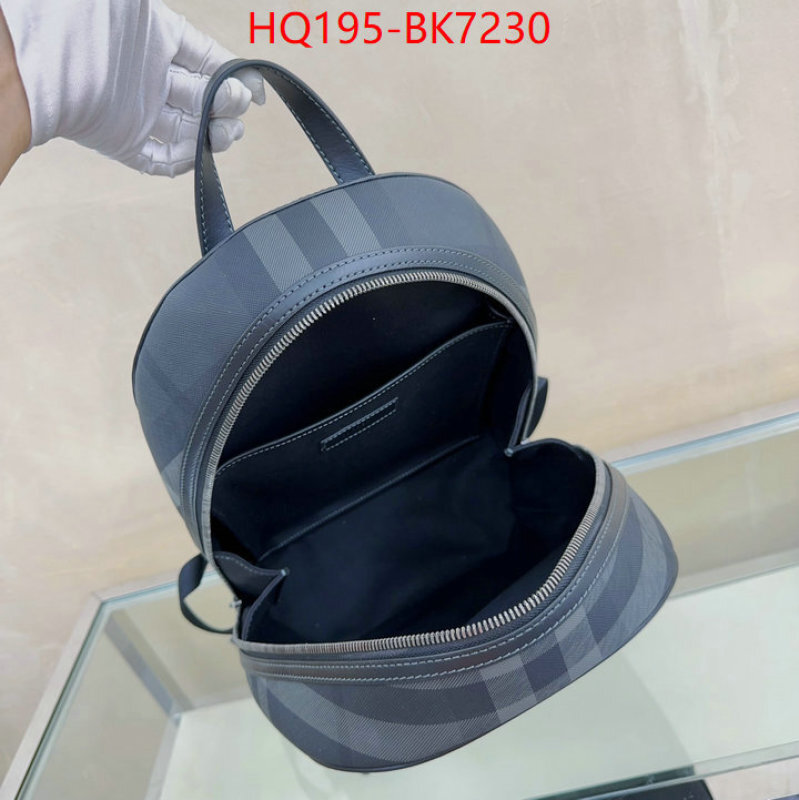 Burberry Bags(TOP)-Backpack- top fake designer ID: BK7230 $: 195USD,