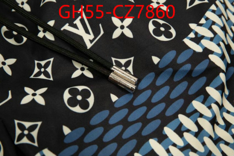 Clothing-LV top fake designer ID: CZ7860 $: 55USD