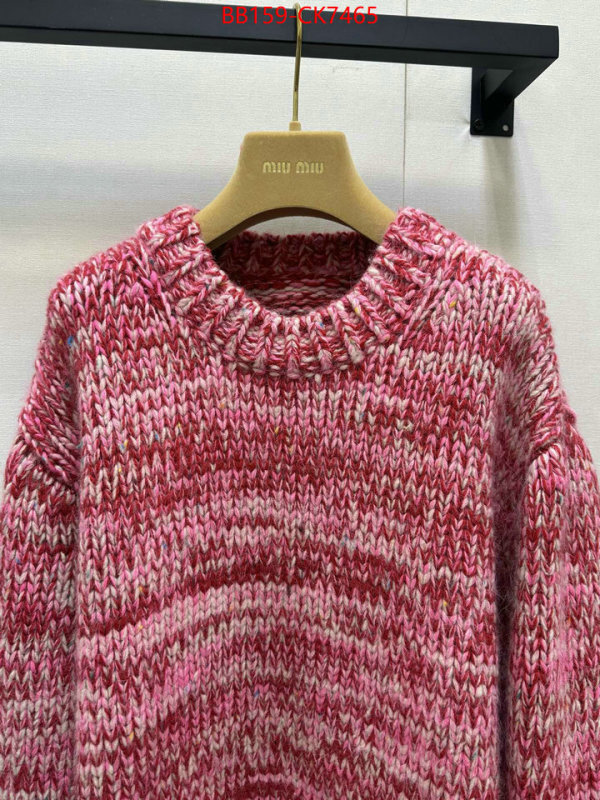 Clothing-MIU MIU quality replica ID: CK7465 $: 159USD