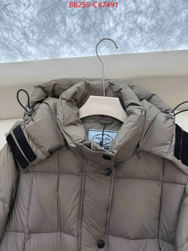 Down jacket Women-Prada cheap online best designer ID: CK7491 $: 259USD