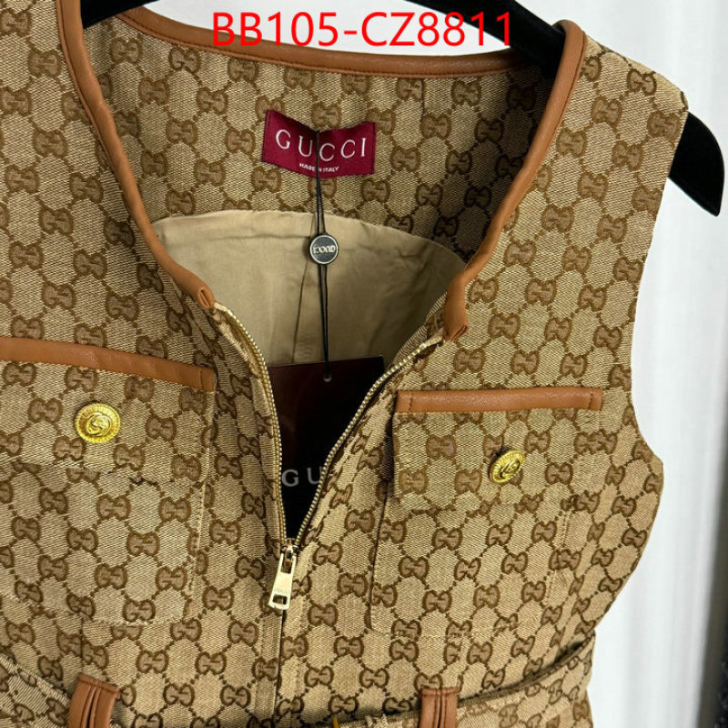 Clothing-Gucci 7 star ID: CZ8811 $: 105USD