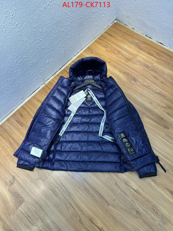 Down jacket Women-Canada Goose shop the best high quality ID: CK7113 $: 179USD
