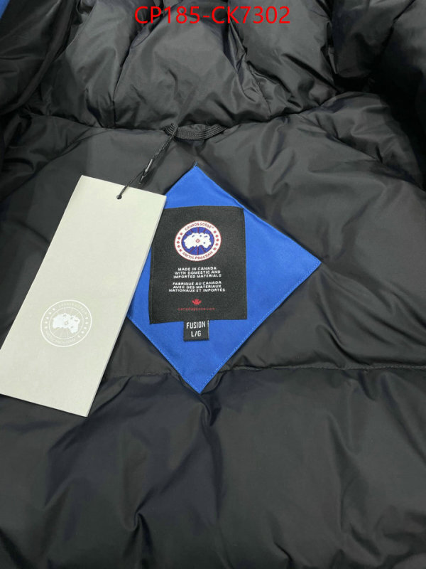 Down jacket Women-Canada Goose is it illegal to buy dupe ID: CK7302 $: 185USD