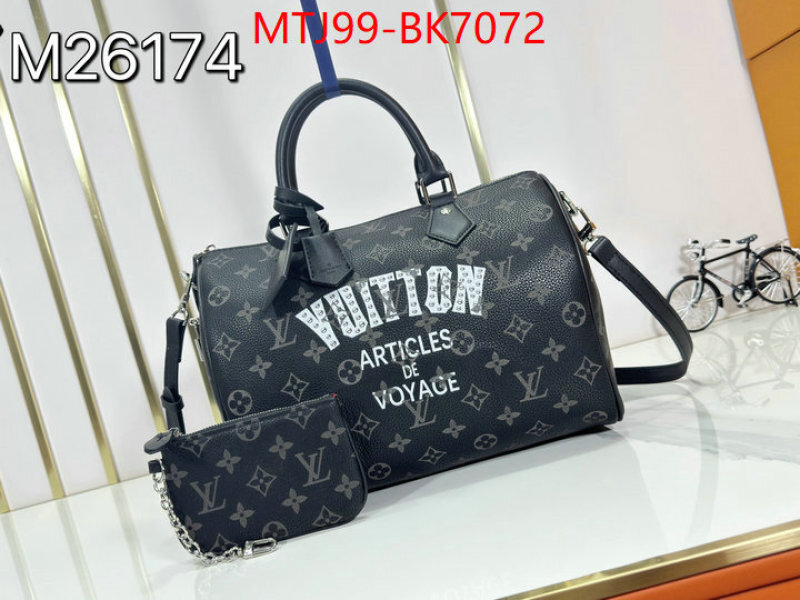 LV Bags(4A)-Speedy- wholesale replica ID: BK7072 $: 99USD,