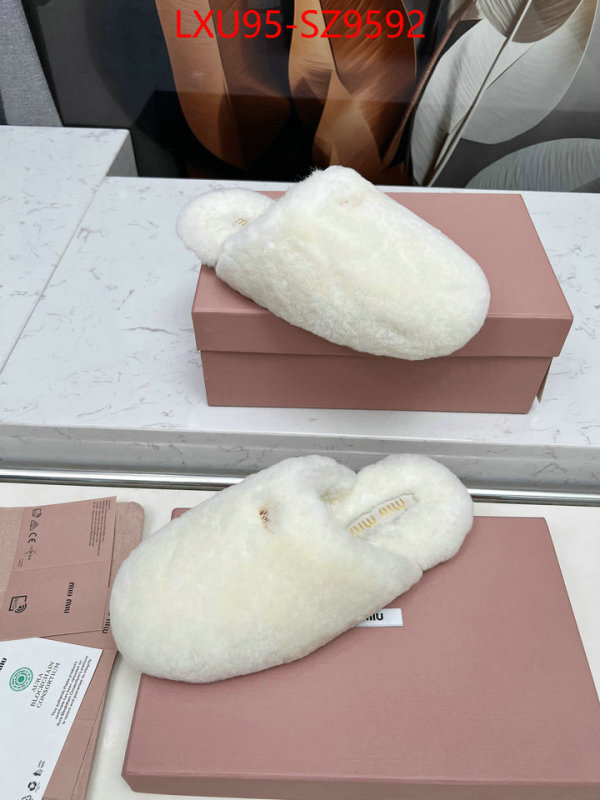 Women Shoes-Miu Miu luxury fashion replica designers ID: SZ9592 $: 95USD