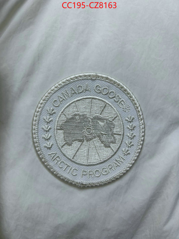 Down jacket Women-Canada Goose luxury cheap replica ID: CZ8163 $: 195USD