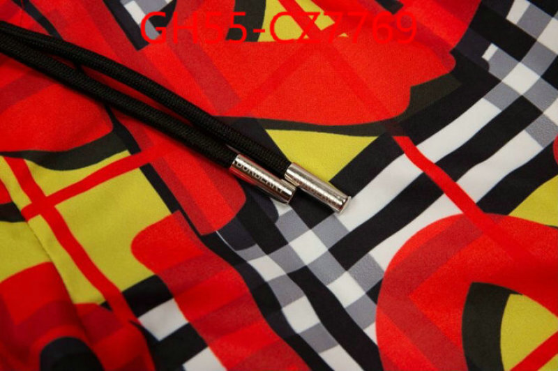 Clothing-Burberry aaaaa+ replica designer ID: CZ7769 $: 55USD