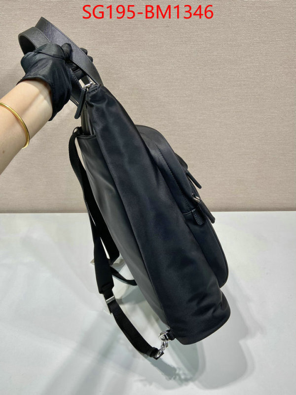 Prada Bags(TOP)-Backpack- top grade ID: BM1346 $: 195USD,
