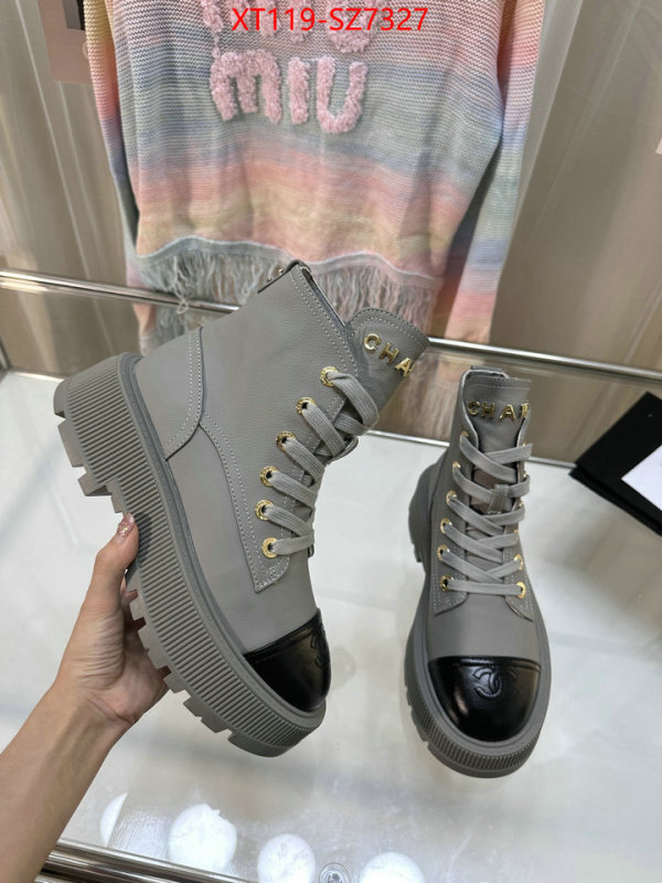 Women Shoes-Boots luxury fake ID: SZ7327 $: 119USD