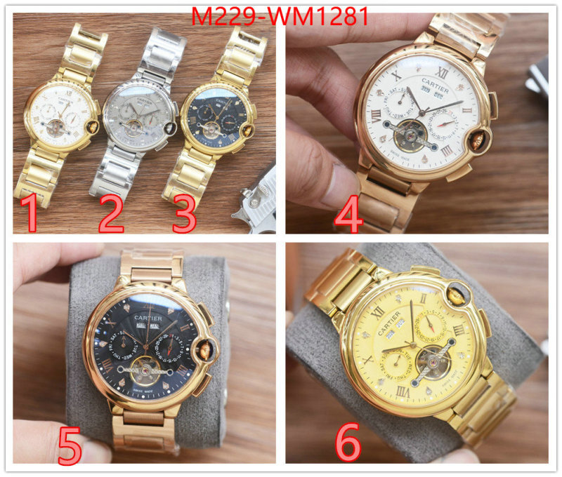 Watch(TOP)-Cartier new designer replica ID: WM1281 $: 229USD