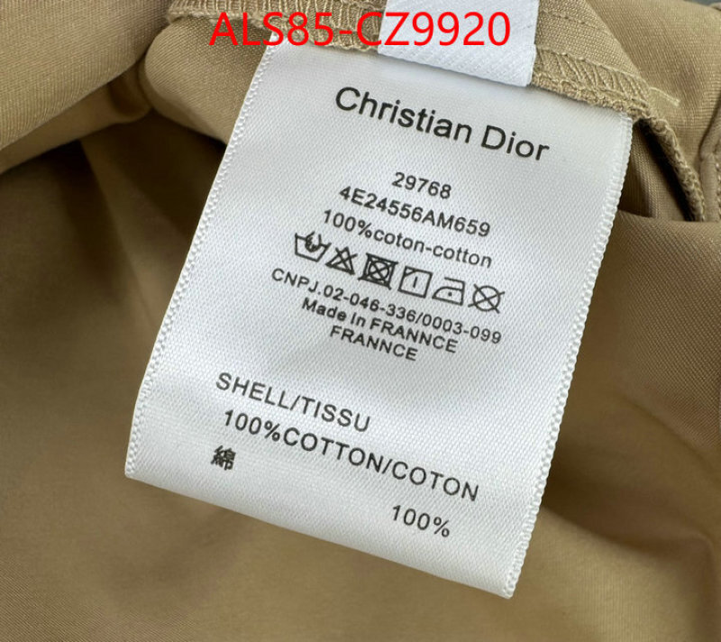 Kids clothing-Dior counter quality ID: CZ9920 $: 85USD