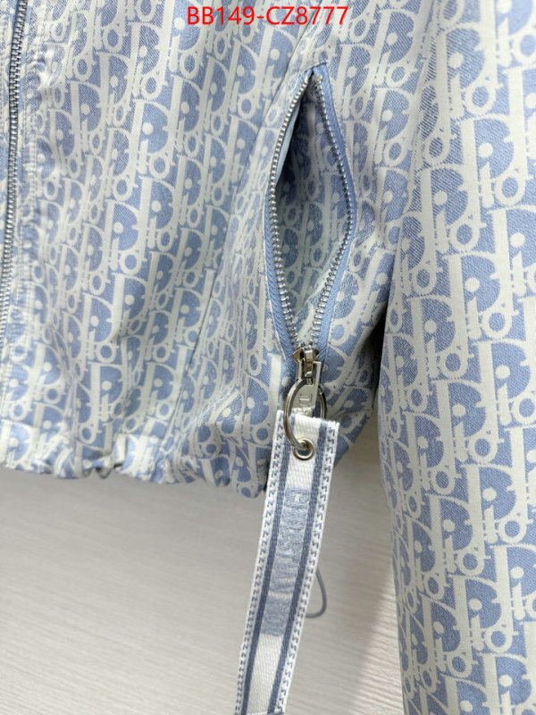 Clothing-Dior shop designer replica ID: CZ8777 $: 149USD