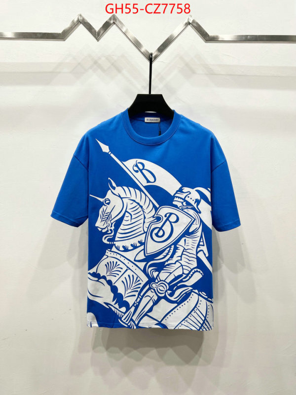 Clothing-Burberry hot sale ID: CZ7758 $: 55USD