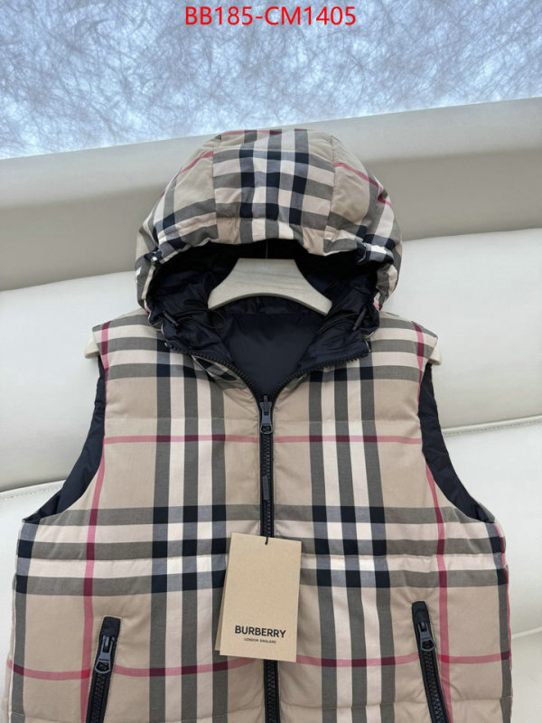 Clothing-Burberry top 1:1 replica ID: CM1405 $: 185USD