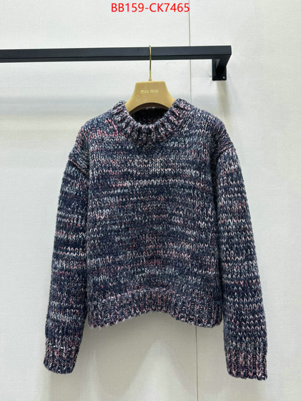 Clothing-MIU MIU quality replica ID: CK7465 $: 159USD