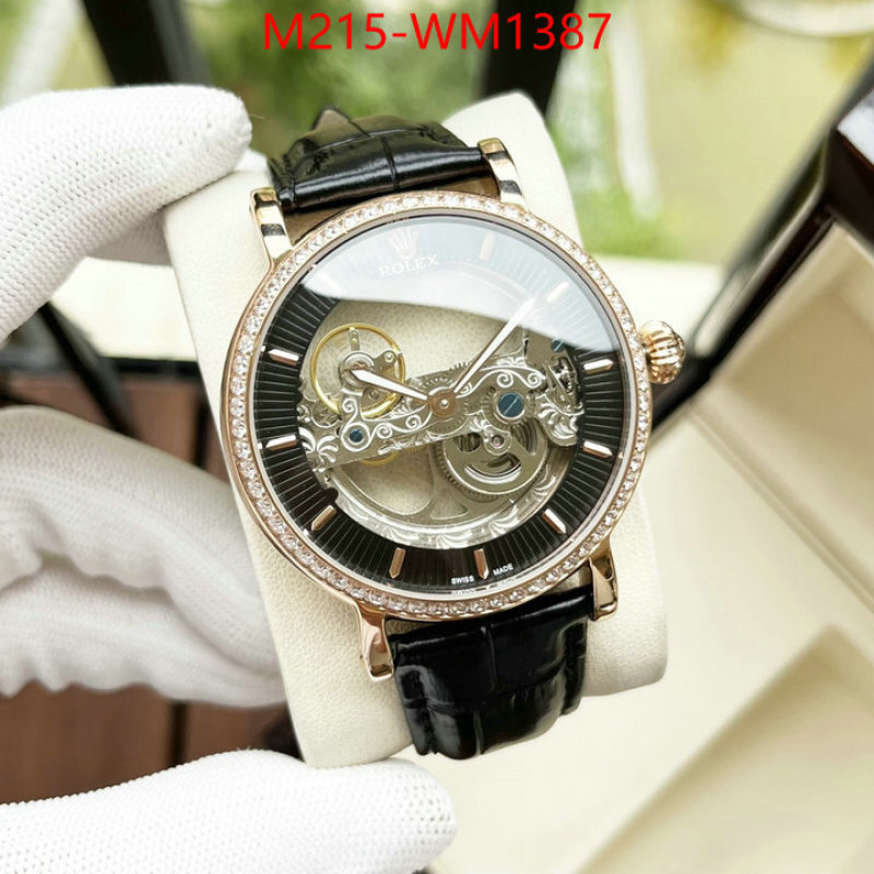Watch(TOP)-Rolex perfect ID: WM1387 $: 215USD