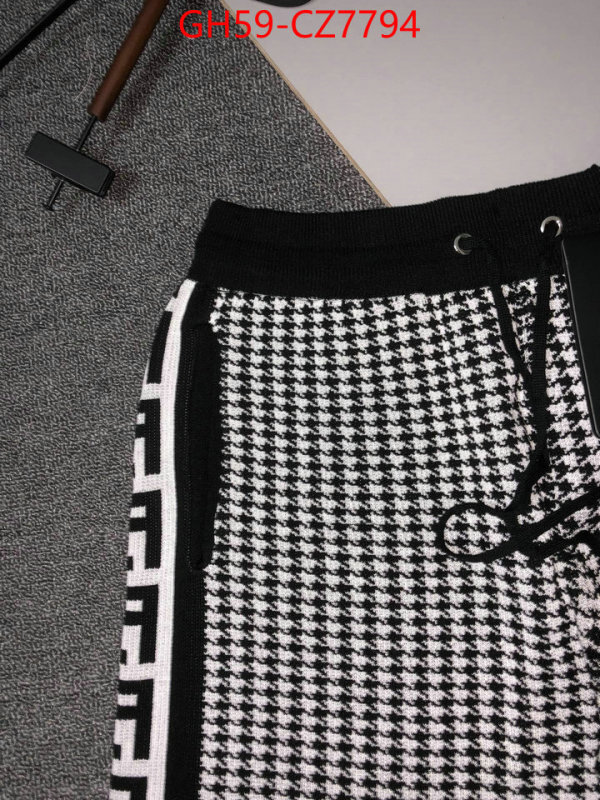 Clothing-Fendi where can i buy the best 1:1 original ID: CZ7794 $: 59USD