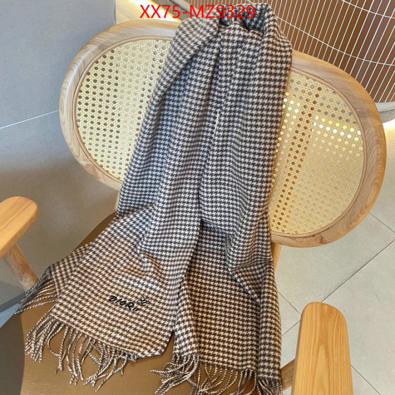 Scarf-Dior top brands like ID: MZ9329 $: 75USD