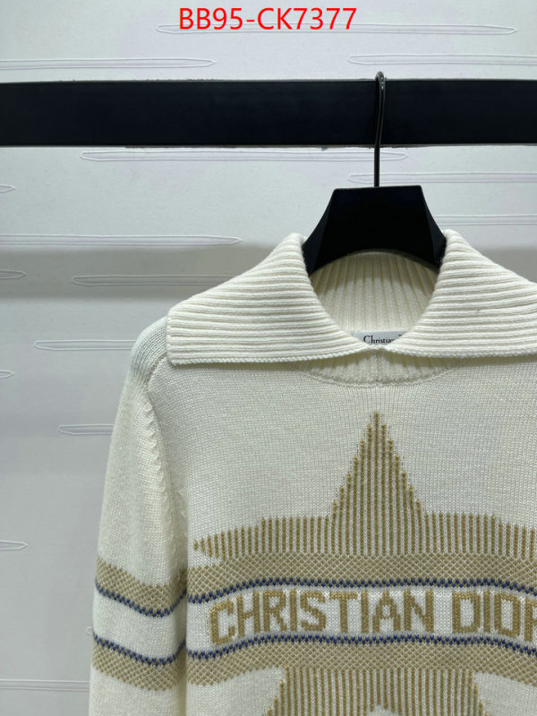 Clothing-Dior designer fake ID: CK7377 $: 95USD