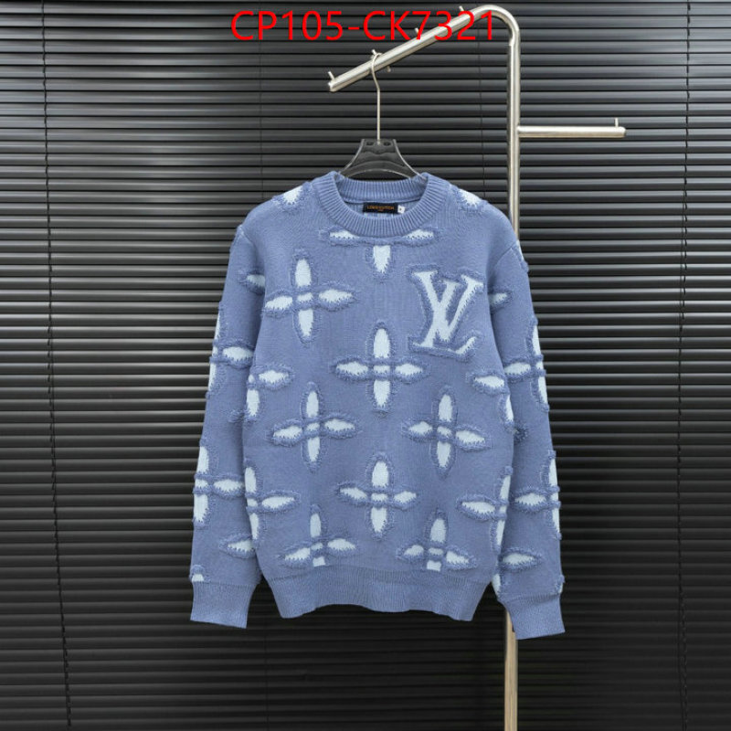 Clothing-LV outlet 1:1 replica ID: CK7321 $: 105USD