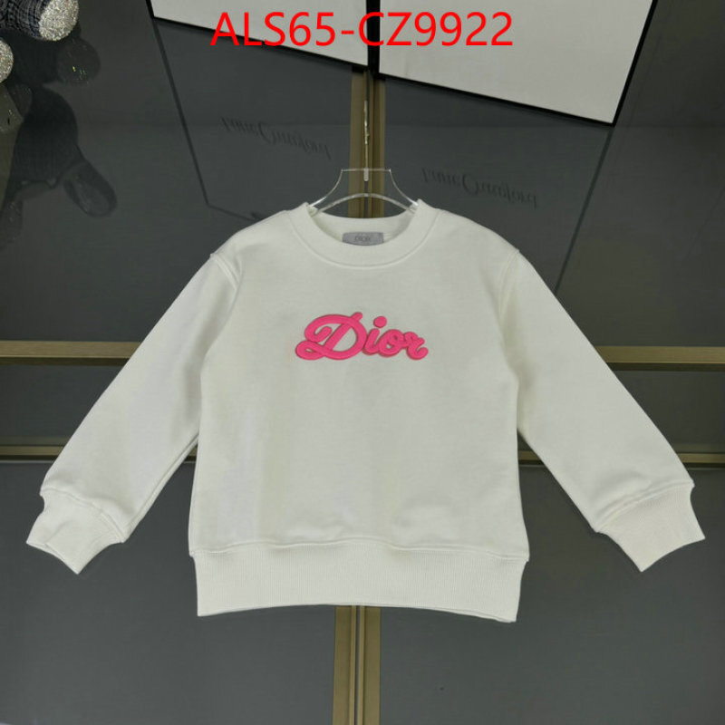Kids clothing-Dior customize the best replica ID: CZ9922 $: 65USD