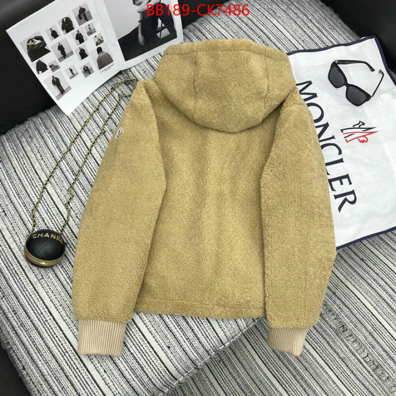 Down jacket Women-Moncler for sale cheap now ID: CK7486 $: 189USD