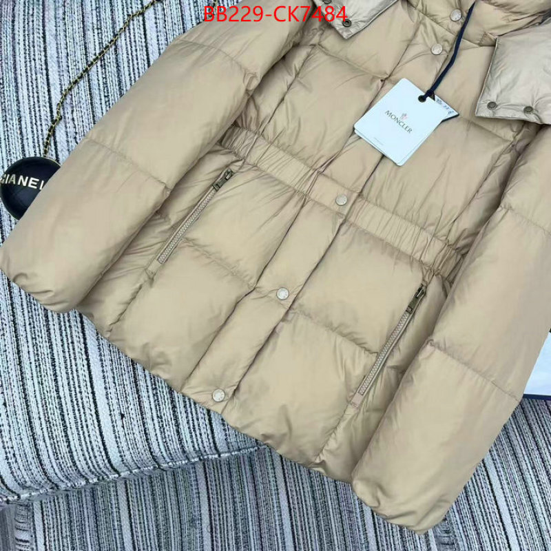 Down jacket Women-Moncler perfect replica ID: CK7484 $: 229USD