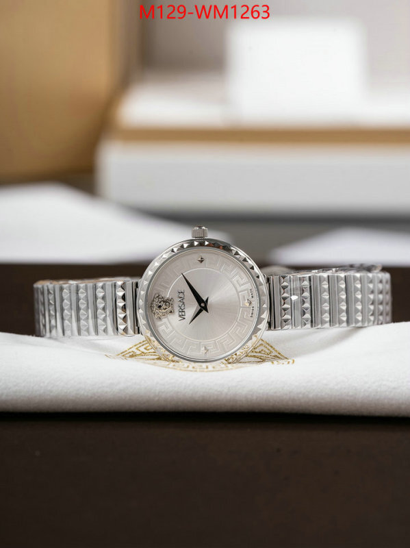 Watch(4A)-Versace is it ok to buy replica ID: WM1263 $: 129USD