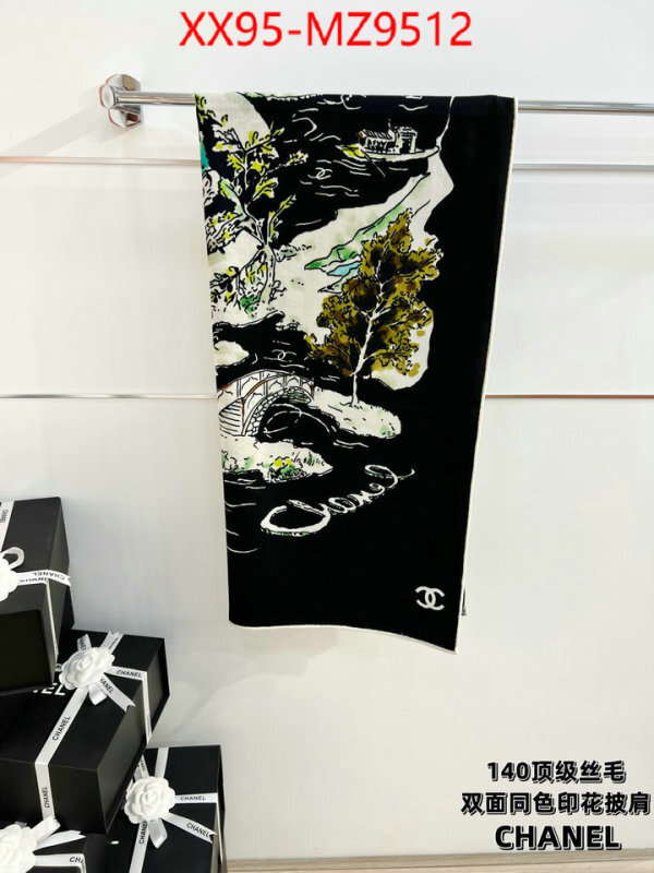 Scarf-Chanel wholesale sale ID: MZ9512 $: 95USD