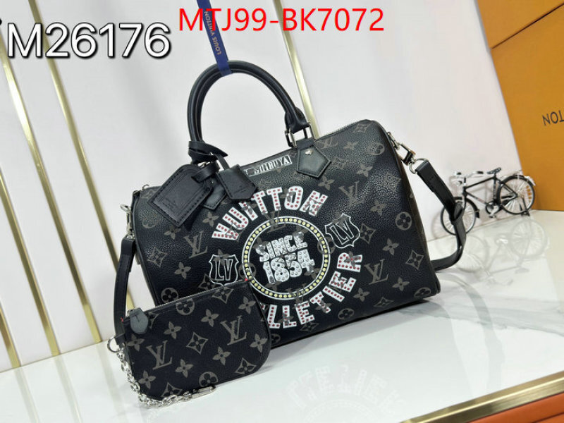 LV Bags(4A)-Speedy- wholesale replica ID: BK7072 $: 99USD,