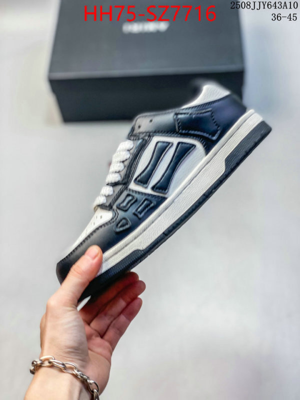 Men Shoes-AMIRI wholesale ID: SZ7716 $: 75USD