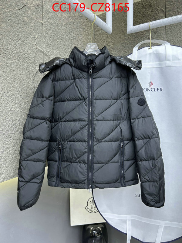 Down jacket Men-Moncler wholesale designer shop ID: CZ8165 $: 179USD