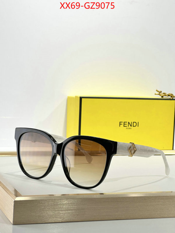 Glasses-Fendi top quality designer replica ID: GZ9075 $: 69USD