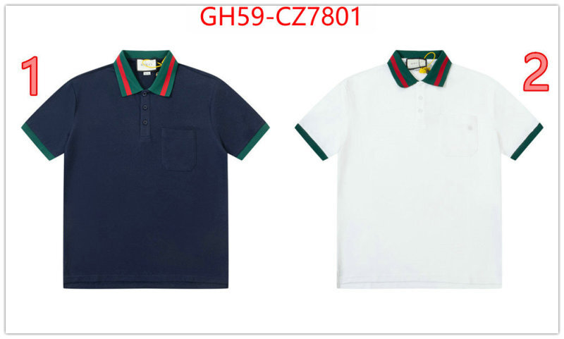 Clothing-Gucci high ID: CZ7801 $: 59USD