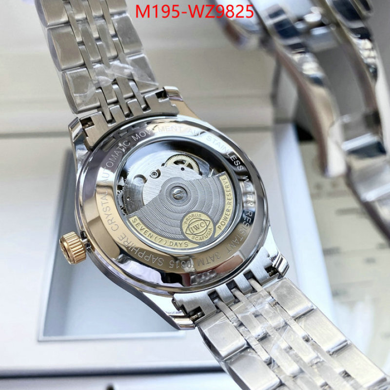 Watch(4A)-IWC luxury fashion replica designers ID: WZ9825 $: 195USD